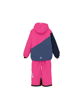 COLOR KIDS | Ensemble de combinaison de ski Colorblock pour enfants | pink